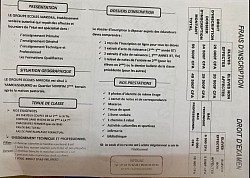 Fiche de renseignement page 2/2